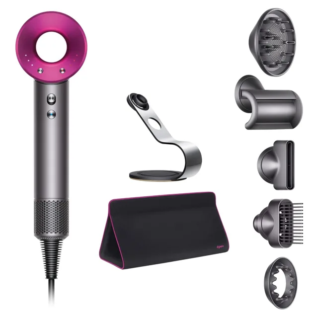 Фен Dyson Supersonic HD03 Fuchsia с магнитной подставкой